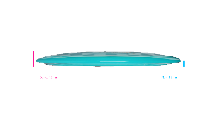 Latitude 64 2026 BYOP Toxic Crowns Opto Diamond Fairway Driver Profile View