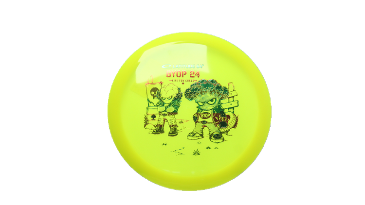 Latitude 64 2026 BYOP Toxic Crowns Opto River Fairway Driver Front View