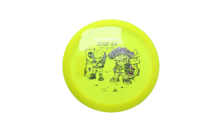 Latitude 64 2026 BYOP Toxic Crowns Opto River Fairway Driver Front View