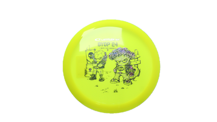 Latitude 64 2026 BYOP Toxic Crowns Opto River Fairway Driver Front View
