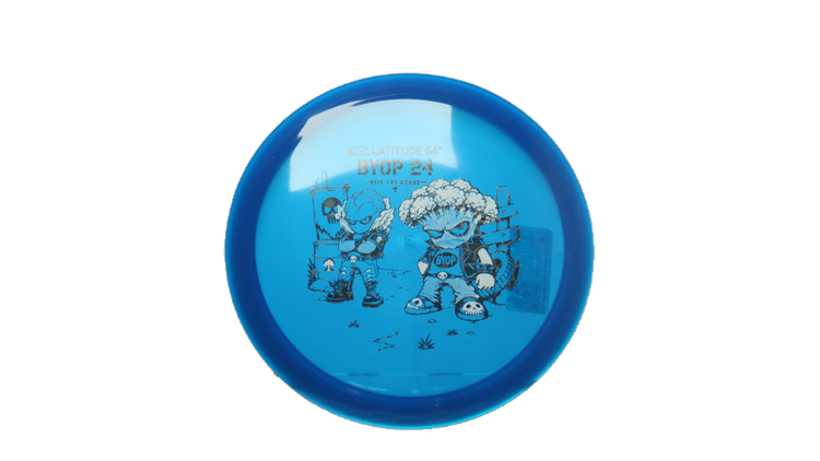 Latitude 64 2026 BYOP Toxic Crowns Opto River Fairway Driver Front View