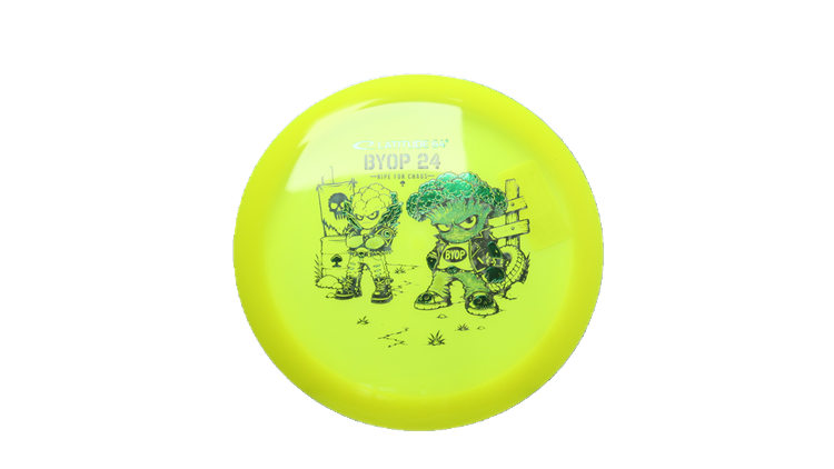 Latitude 64 2026 BYOP Toxic Crowns Opto Saint Fairway Driver Front View