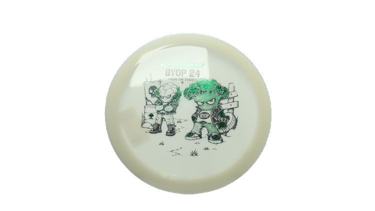 Latitude 64 2026 BYOP Toxic Crowns Opto Saint Fairway Driver Front View