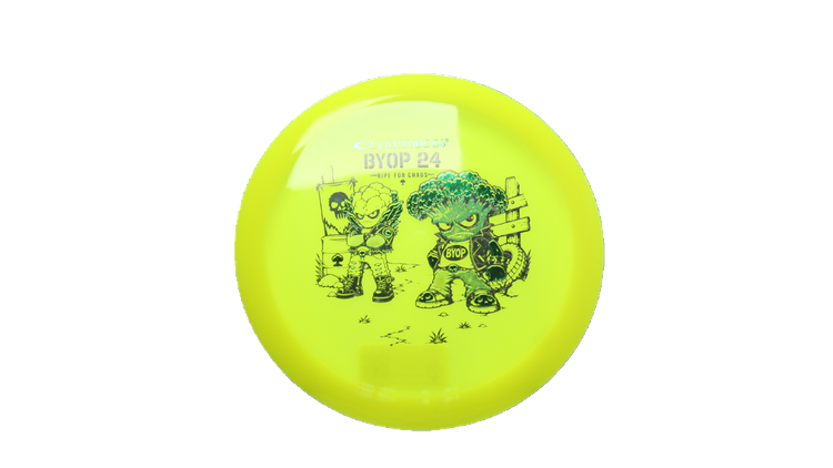 Latitude 64 2026 BYOP Toxic Crowns Opto Saint Fairway Driver Front View