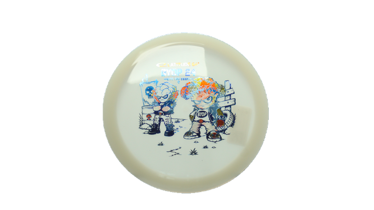 Latitude 64 2026 BYOP Toxic Crowns Opto Saint Fairway Driver Front View