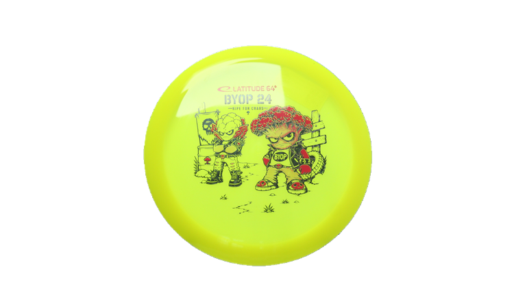 Latitude 64 2026 BYOP Toxic Crowns Opto Saint Fairway Driver Front View