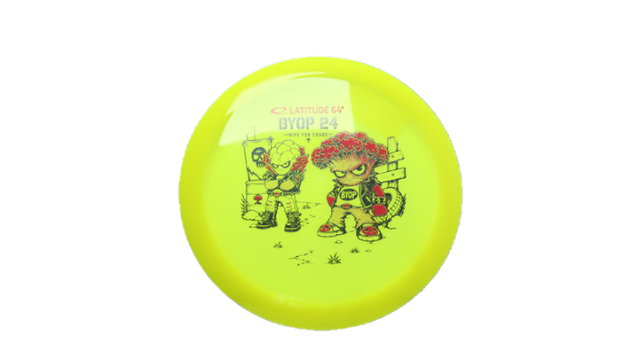 Latitude 64 2026 BYOP Toxic Crowns Opto Saint Fairway Driver Front View