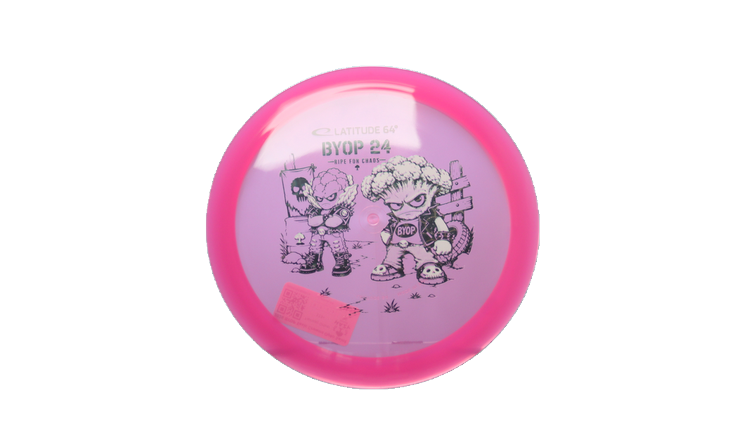 Latitude 64 2026 BYOP Toxic Crowns Opto Saint Fairway Driver Front View