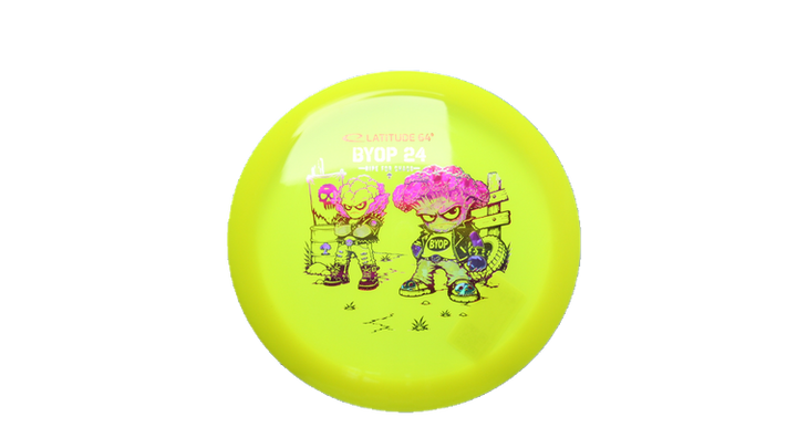 Latitude 64 2026 BYOP Toxic Crowns Opto Saint Fairway Driver Front View
