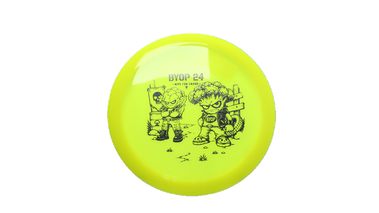 Latitude 64 2026 BYOP Toxic Crowns Opto Saint Fairway Driver Front View