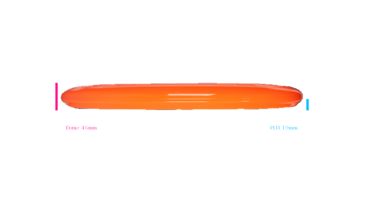Latitude 64 2026 BYOP Toxic Crowns Gold Ruby Putter Profile View