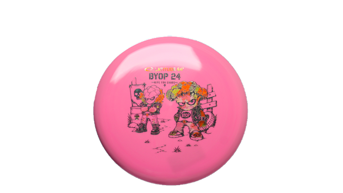 Latitude 64 2026 BYOP Toxic Crowns Gold Ruby Putter