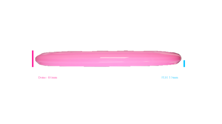 Latitude 64 2026 BYOP Toxic Crowns Gold Ruby Putter Profile View