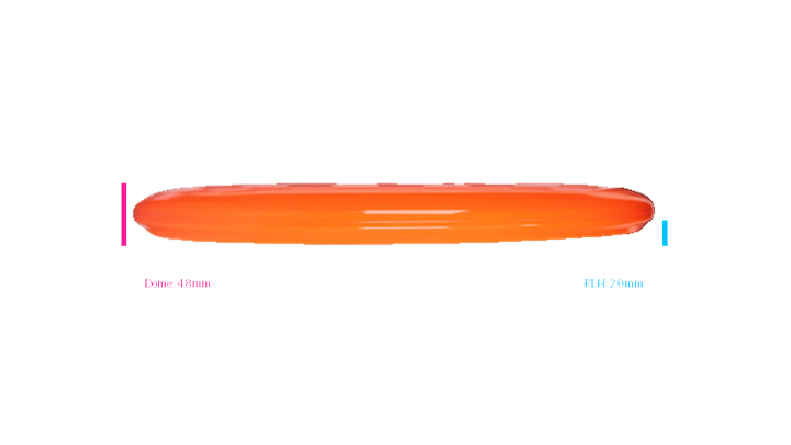 Latitude 64 2026 BYOP Toxic Crowns Gold Ruby Putter Profile View