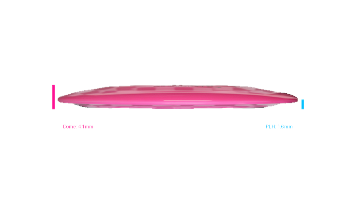 Latitude 64 2026 BYOP Toxic Crowns Grand Grace Distance Driver Profile View