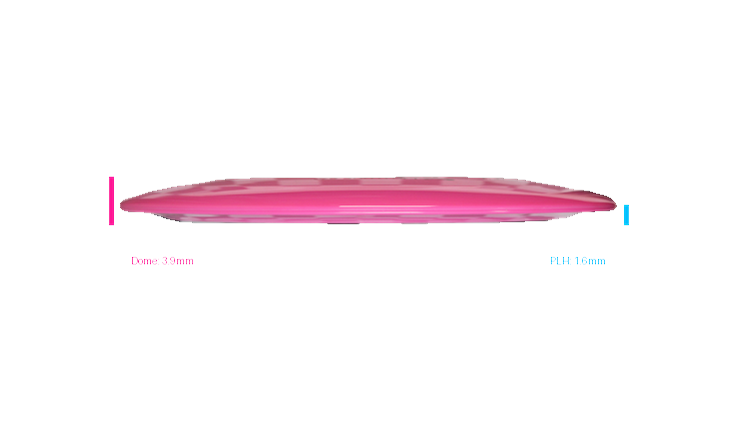 Latitude 64 2026 BYOP Toxic Crowns Grand Grace Distance Driver Profile View