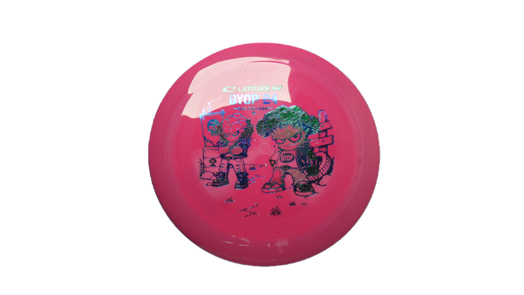 Latitude 64 2026 BYOP Toxic Crowns Grand Grace Distance Driver Front View