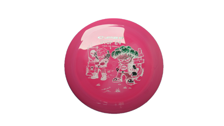 Latitude 64 2026 BYOP Toxic Crowns Grand Grace Distance Driver Front View