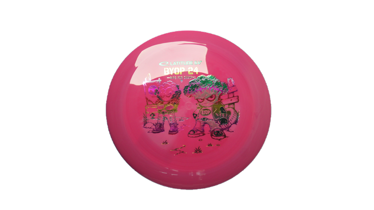 Latitude 64 2026 BYOP Toxic Crowns Grand Grace Distance Driver Front View