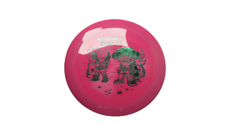 Latitude 64 2026 BYOP Toxic Crowns Grand Grace Distance Driver Front View