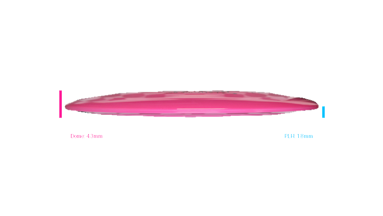 Latitude 64 2026 BYOP Toxic Crowns Grand Grace Distance Driver Profile View
