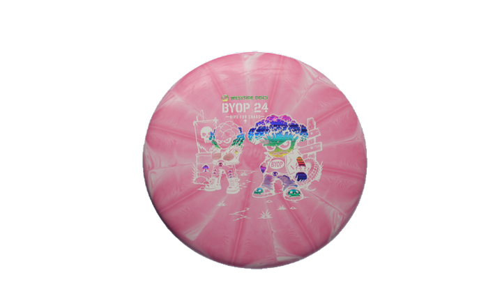 Westside Discs 2026 BYOP Toxic Crowns BT Medium Burst Maiden Putter Front View