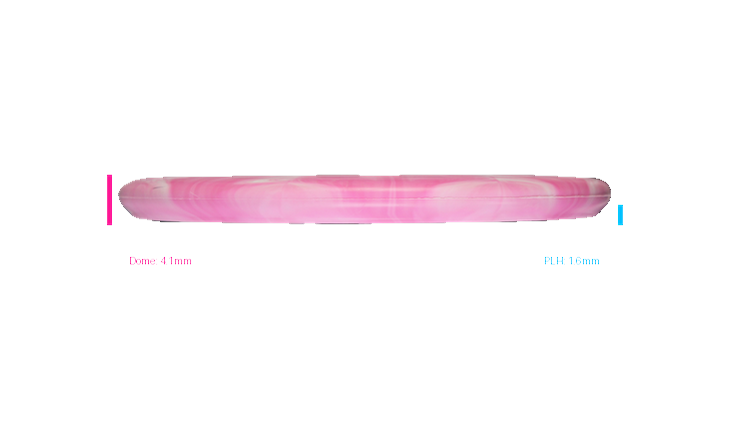 Westside Discs 2026 BYOP Toxic Crowns BT Medium Burst Maiden Putter Profile View