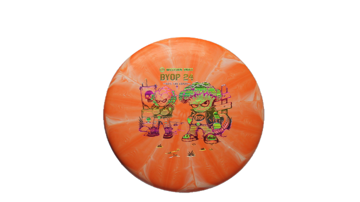 Westside Discs 2026 BYOP Toxic Crowns BT Medium Burst Maiden Putter Front View
