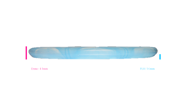 Westside Discs 2026 BYOP Toxic Crowns BT Medium Burst Maiden Putter Profile View
