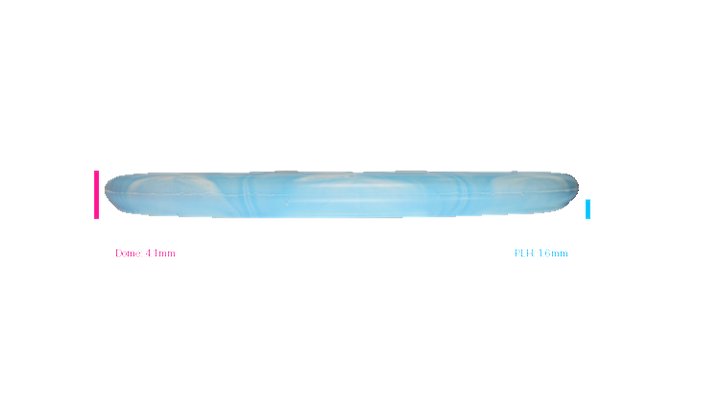 Westside Discs 2026 BYOP Toxic Crowns BT Medium Burst Maiden Putter Profile View