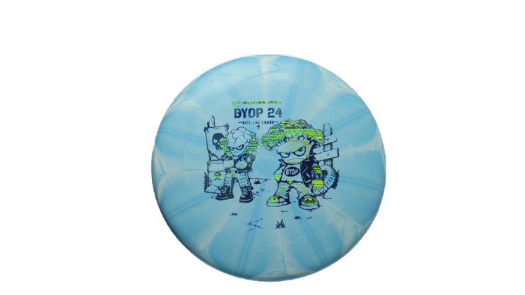 Westside Discs 2026 BYOP Toxic Crowns BT Medium Burst Maiden Putter Front View