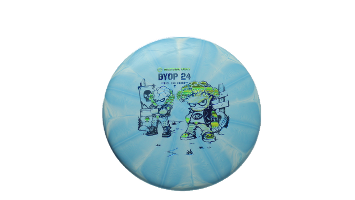 Westside Discs 2026 BYOP Toxic Crowns BT Medium Burst Maiden Putter Front View
