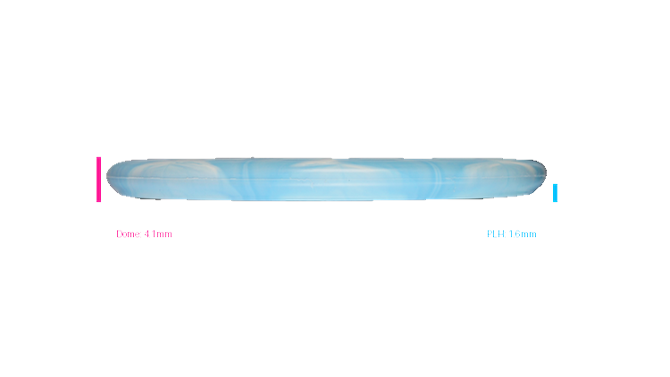 Westside Discs 2026 BYOP Toxic Crowns BT Medium Burst Maiden Putter Profile View