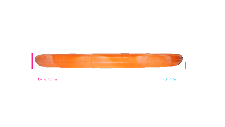 Westside Discs 2026 BYOP Toxic Crowns BT Medium Burst Maiden Putter Profile View