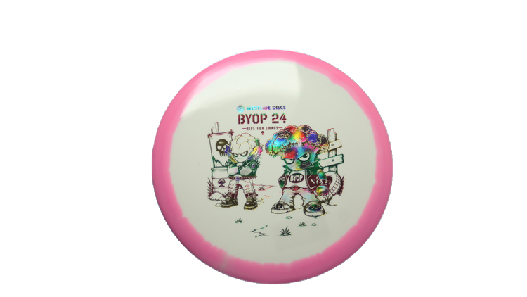 Westside Discs 2026 BYOP Toxic Crowns Tournament Orbit Pine Midrange Front View
