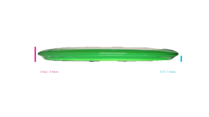 Westside Discs 2026 BYOP Toxic Crowns Tournament Orbit Pine Midrange Profile View