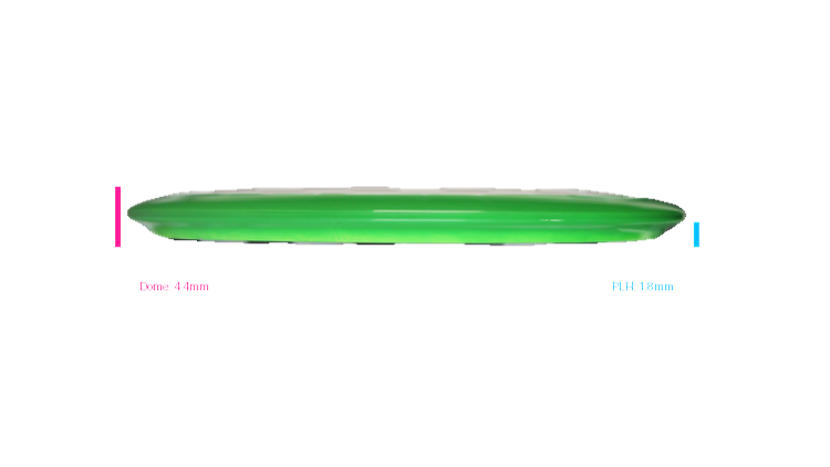 Westside Discs 2026 BYOP Toxic Crowns Tournament Orbit Pine Midrange Profile View