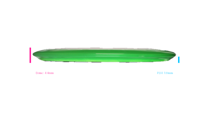 Westside Discs 2026 BYOP Toxic Crowns Tournament Orbit Pine Midrange Profile View