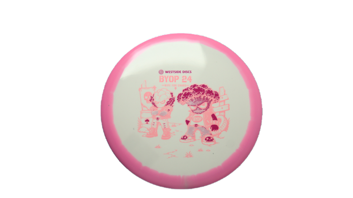 Westside Discs 2026 BYOP Toxic Crowns Tournament Orbit Pine Midrange Front View