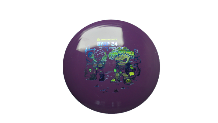 Westside Discs 2026 BYOP Toxic Crowns Tournament Orbit Underworld Fairway Driver Front View
