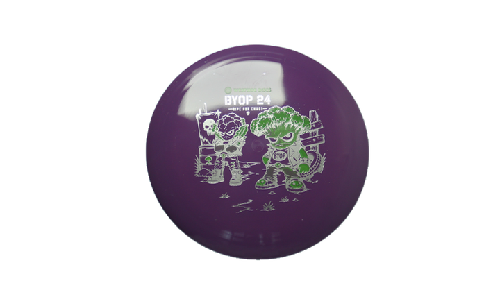 Westside Discs 2026 BYOP Toxic Crowns Tournament Orbit Underworld Fairway Driver Front View