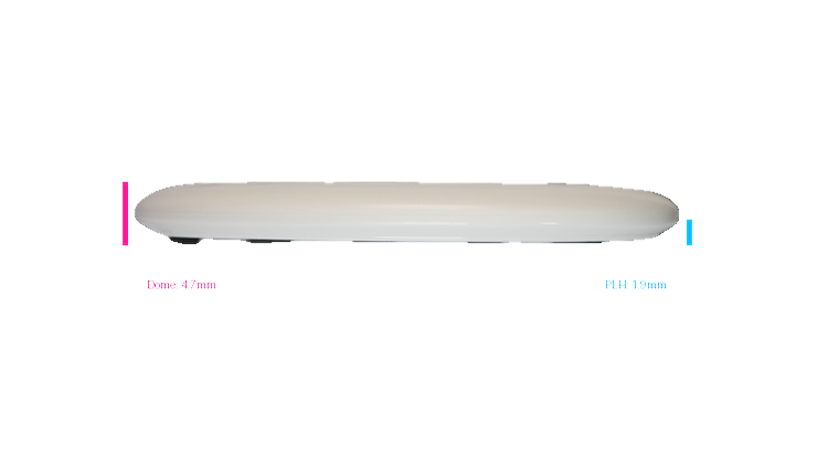 Discmania 2026 BYOP Toxic Crowns Flex 2 D-Line P1X Putter Profile View
