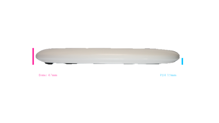 Discmania 2026 BYOP Toxic Crowns Flex 2 D-Line P1X Putter Profile View