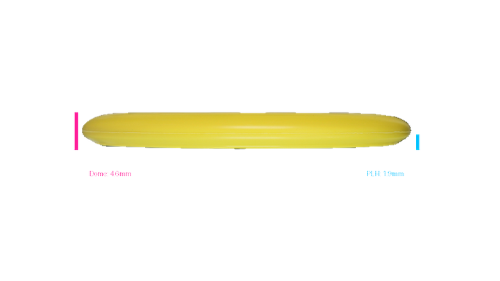 Discmania 2026 BYOP Toxic Crowns Flex 2 D-Line P1X Putter Profile View