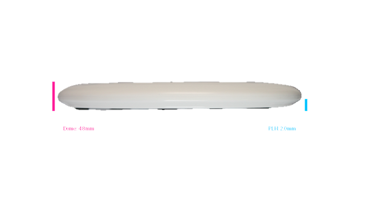 Discmania 2026 BYOP Toxic Crowns Flex 2 D-Line P1X Putter Profile View