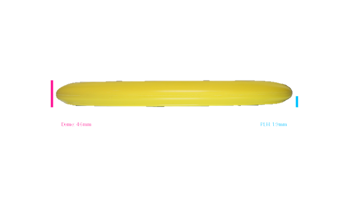 Discmania 2026 BYOP Toxic Crowns Flex 2 D-Line P1X Putter Profile View