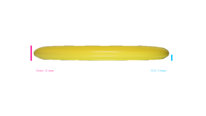 Discmania 2026 BYOP Toxic Crowns Flex 2 D-Line P1X Putter Profile View