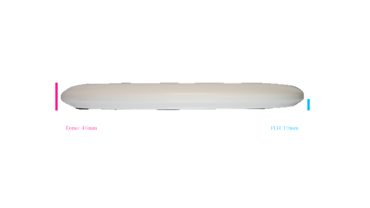 Discmania 2026 BYOP Toxic Crowns Flex 2 D-Line P1X Putter Profile View