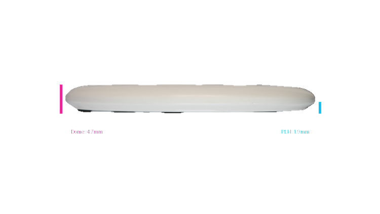 Discmania 2026 BYOP Toxic Crowns Flex 2 D-Line P1X Putter Profile View