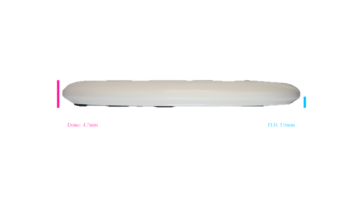 Discmania 2026 BYOP Toxic Crowns Flex 2 D-Line P1X Putter Profile View